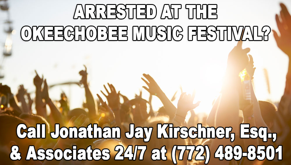 Okeechobee Music Festival Arrest