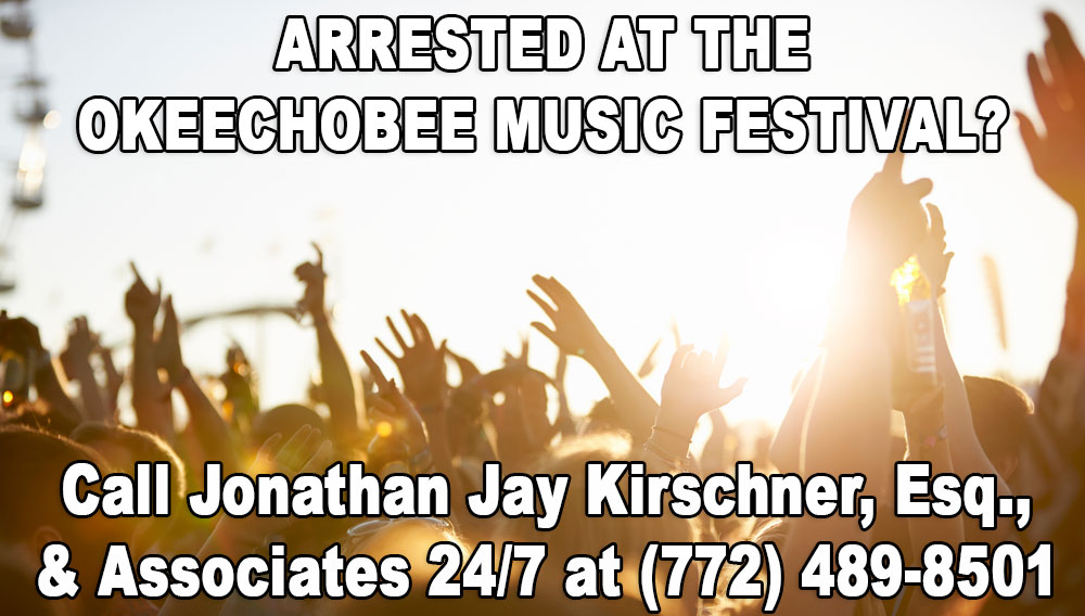 Okeechobee Music Festival arrest