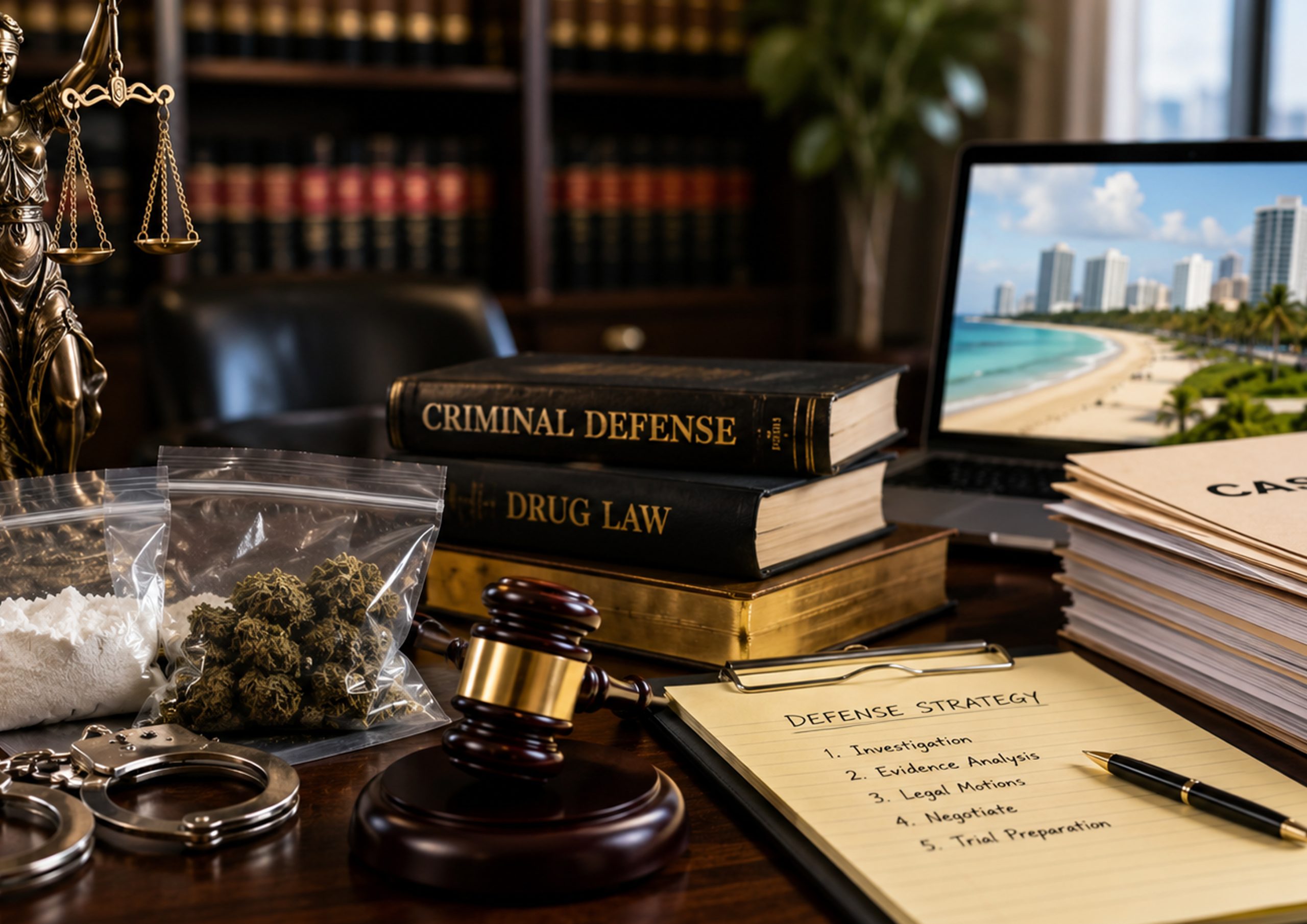 How to Build a Defense Strategy in South Beach Drug Cases