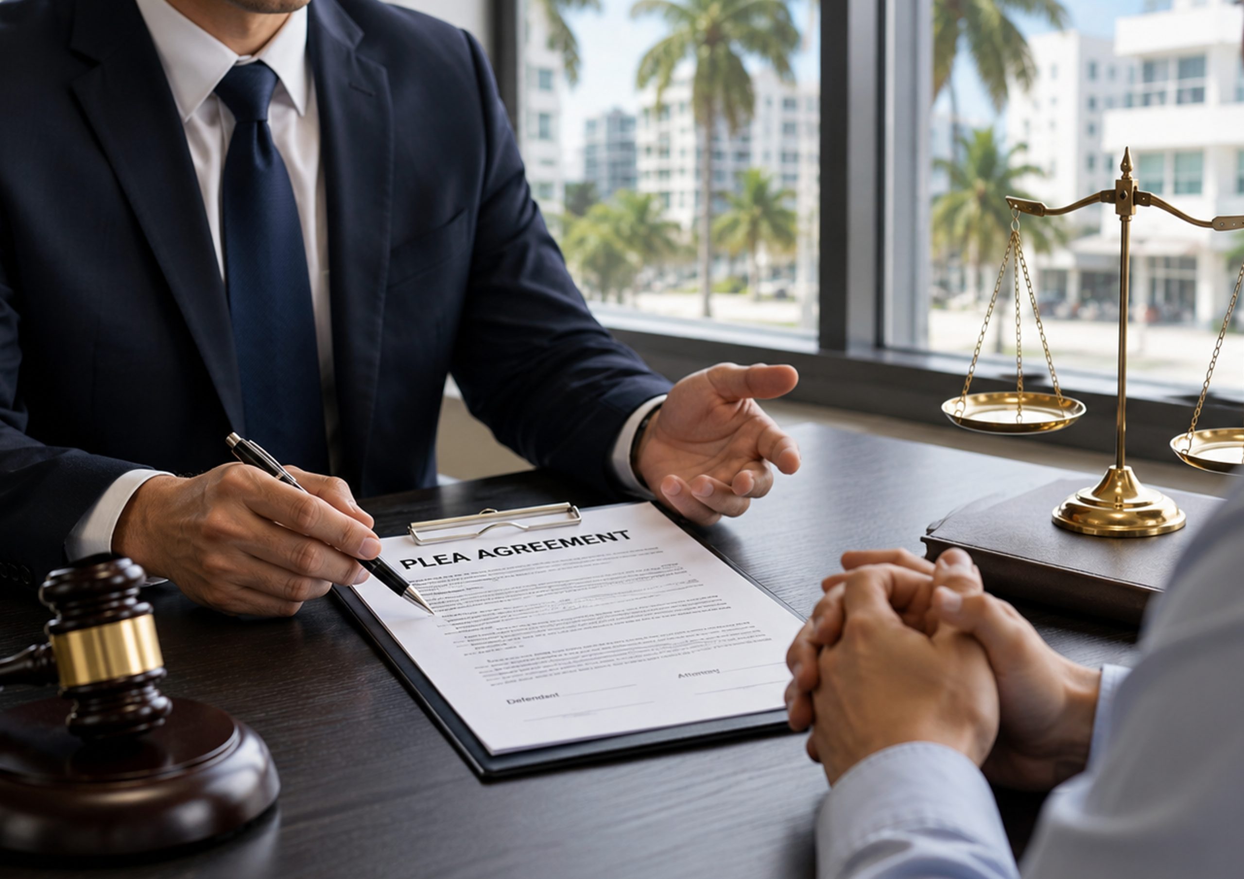 How Plea Negotiations Work in South Beach Criminal Defense Cases